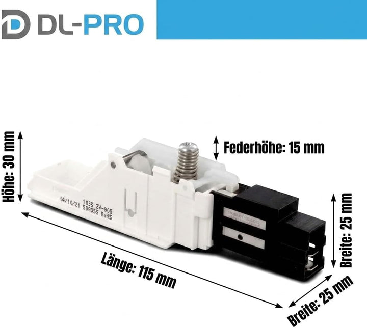 DL-PRO Türschalter für Gorenje 500355 | Türverriegelung für D8565N D8565NA D8565NB D85F65 D8ECO | Tr