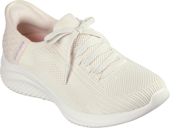Skechers Damen 149710 MVE 35.5 EU Natural Knit Periwinkle Trim, 35.5 EU Natural Knit Periwinkle Trim
