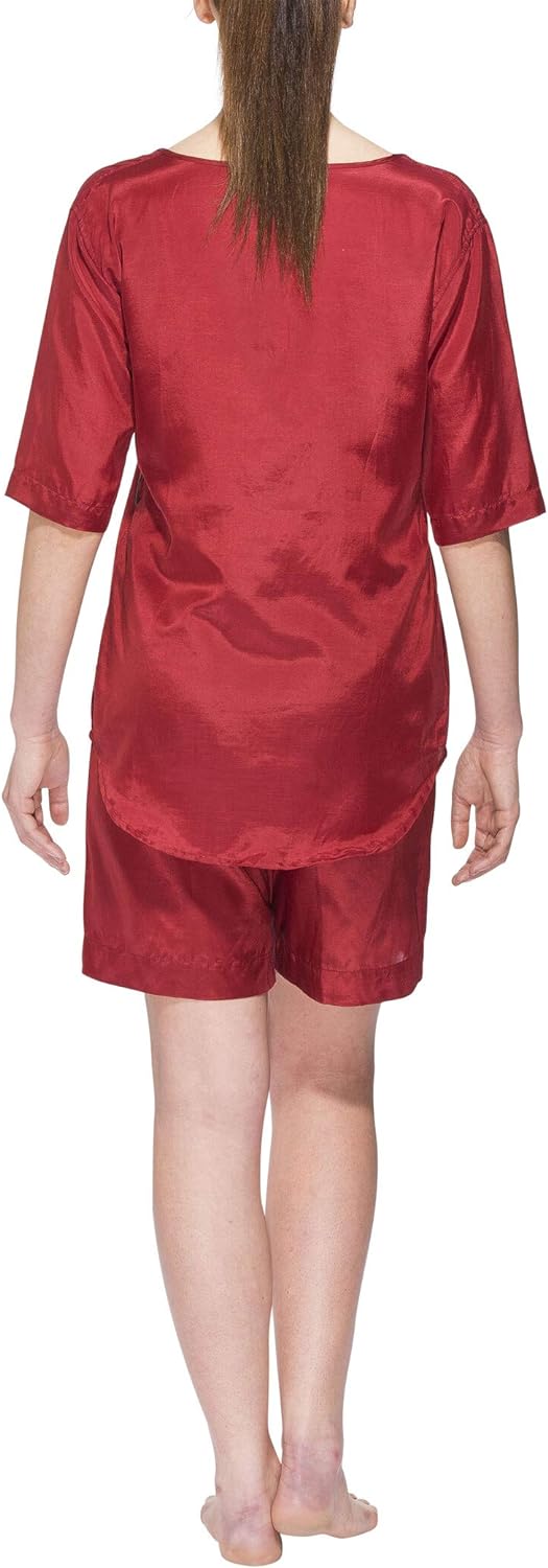 Cocoon Adventure Nightwear Damen, Pyjama L Raspberry, L Raspberry