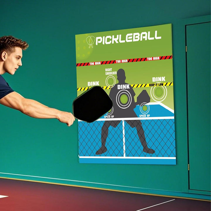 Pickleball -Übungsrebounder, Pickleball -Dink -Trainer für Outdoor | Tragbarer Trainer präziser Ziel