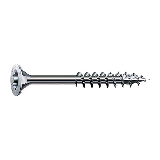 SPAX Universalschraube, 5 x 80 mm, 180 Stück, Teilgewinde, Senkkopf, T-STAR plus T20, 4CUT, WIROX A9