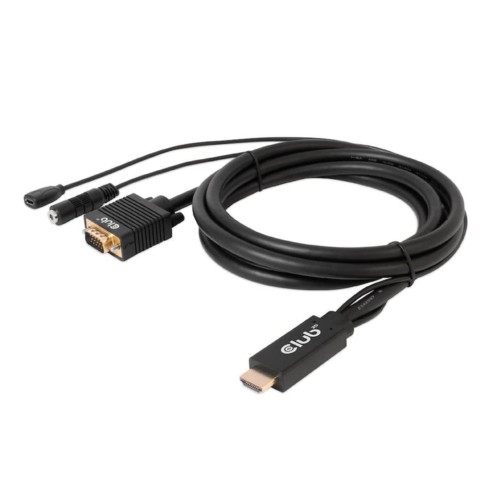 Club3D CAC-1712 HDMI™ auf VGA Kabel St./St. 2m 28AWG, CAC-1712