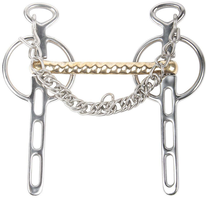 Harry´s Horse Liverpoolkandare 3 Schlüssellöcher 14mm Gold Messing, Grösse:12.5, M