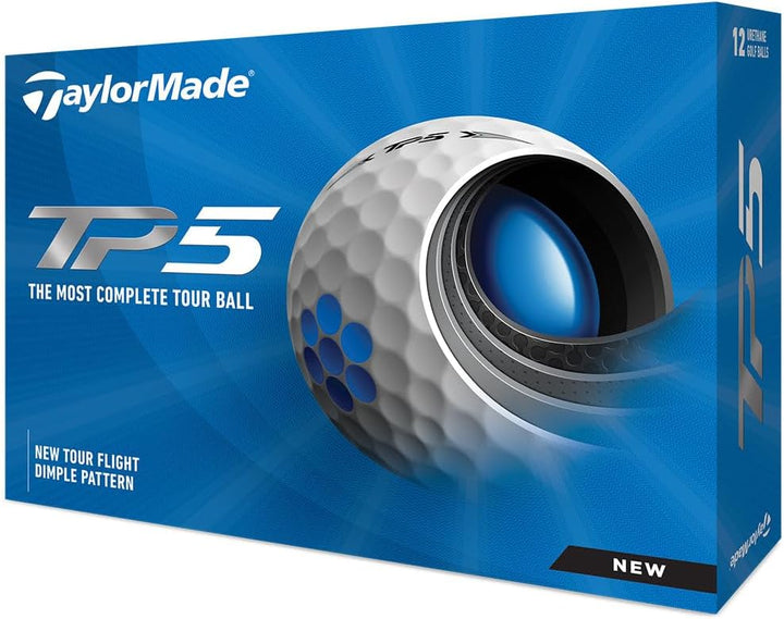 TaylorMade Unisex TP5 Golfbälle