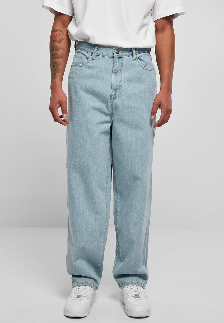 Urban Classics Herren Jeans 90‘s Jeans, weite Männer Jeans im Retro-Stil der 90er Jahre, Oversized F