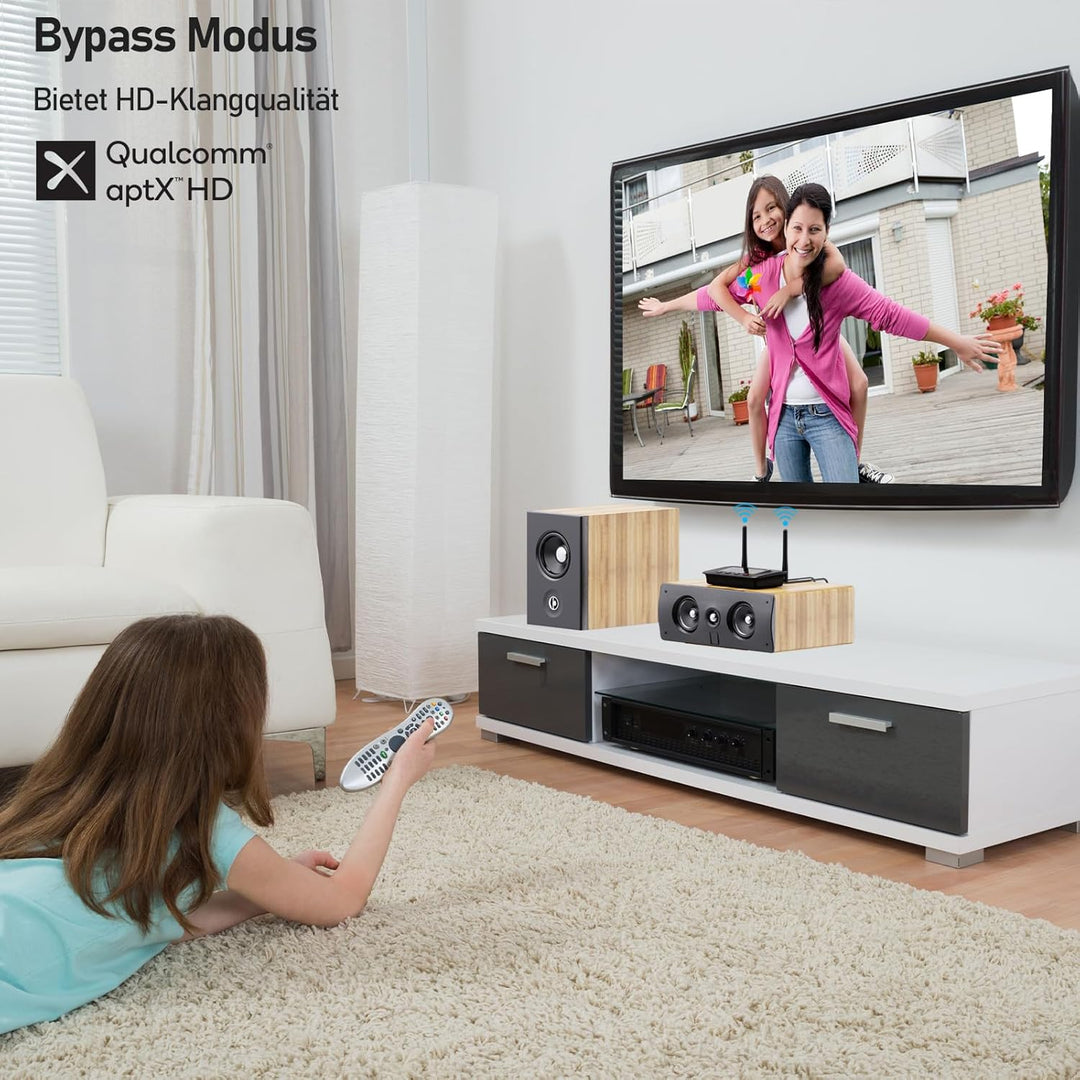 1Mii Bluetooth 5.0 Transmitter Sender Empfänger für TV, Large-2
