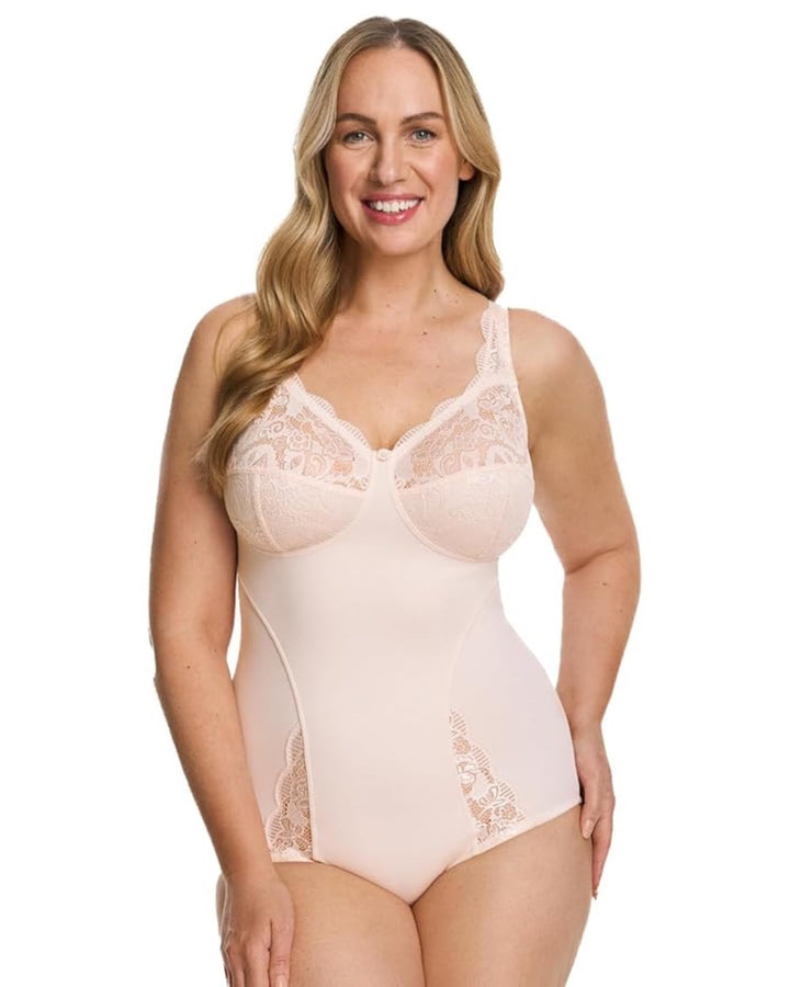 SUSA Body ohne Bügel Latina I Body Shapewear Damen stark formend I Frauen Mieder I Softer Bodysuit m