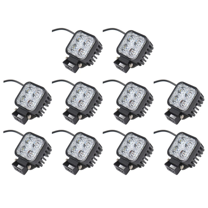10X 12W Led Arbeitsscheinwerfer Offroad Lampe Flood Scheinwerfer LED Arbeitslicht 12V 24V Zusatzsche