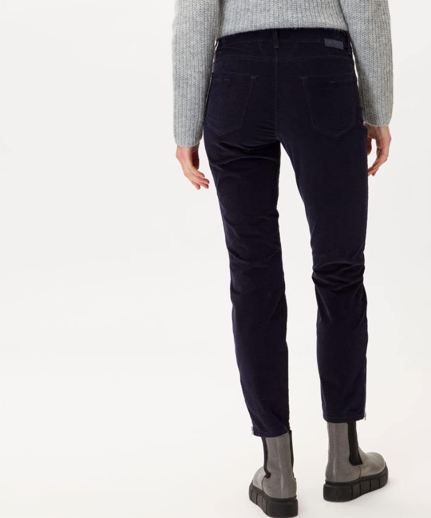 BRAX Damen Style Shakira S Structure Velvet Hose