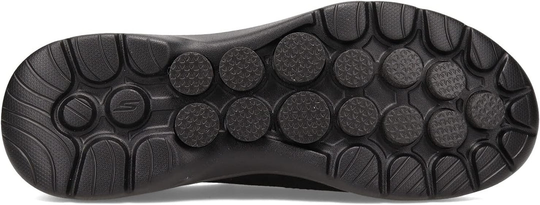 Skechers Herren Go Walk 6 Sneaker 39.5 EU Schwarz, 39.5 EU Schwarz