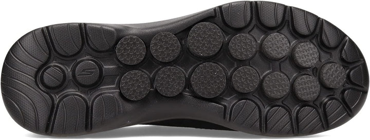 Skechers Herren Go Walk 6 Sneaker 39.5 EU Schwarz, 39.5 EU Schwarz