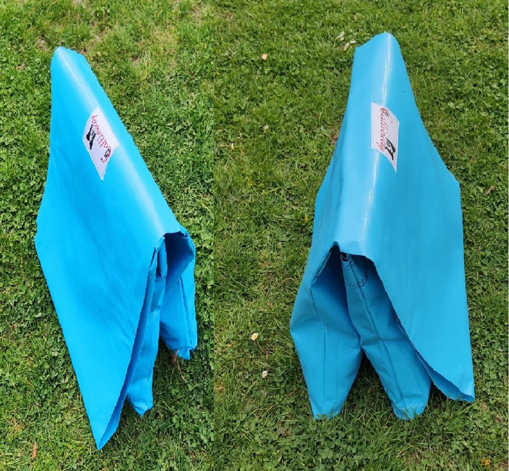 Callieway Agility Tunnel Stützsandsäcke (2er Pack) Standard - org (Cyan 2X)