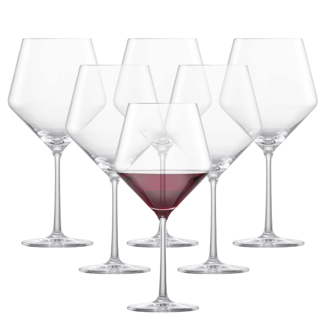 Schott Zwiesel 141104 Pure Bourgogne Goblet, 0.69 L, 6 Stück Single Burgundy goblet, Single Burgundy