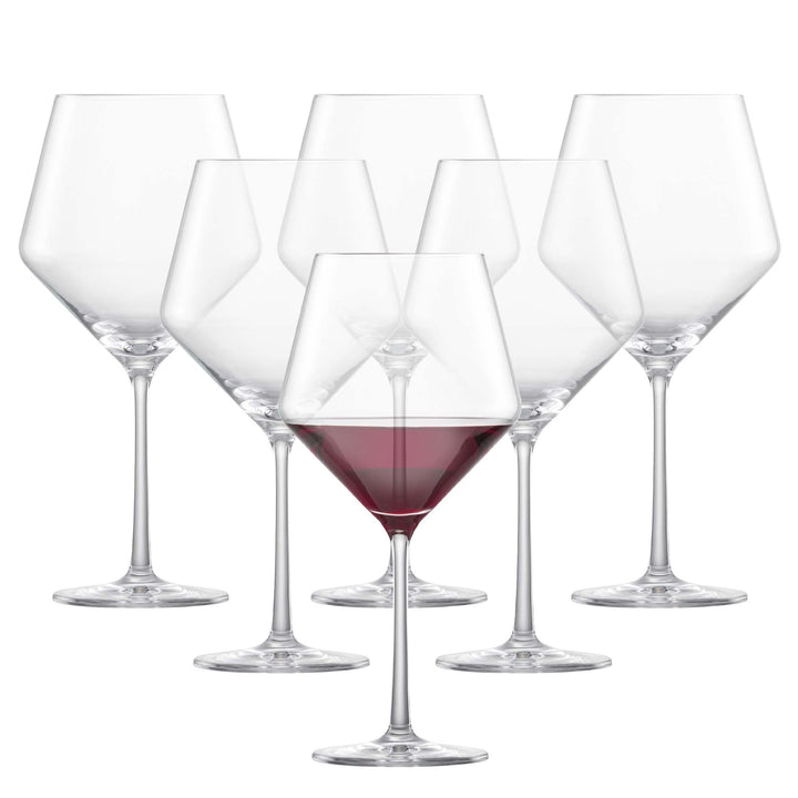 Schott Zwiesel 141104 Pure Bourgogne Goblet, 0.69 L, 6 Stück Single Burgundy goblet, Single Burgundy