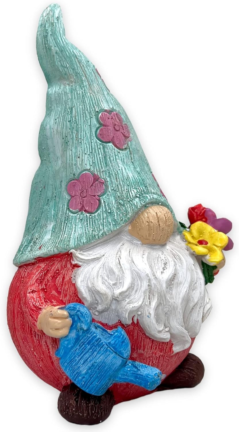 MIJOMA Gartenzwerg Gartengnom GNOME Dwarf Garten Dekoration Gartendeko Wichtel Zwerg für den Garten