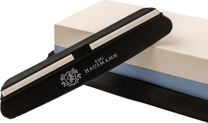 KARL HAUSMANN Schleifstein Messer - Kornung 2000/5000 - Wetzstein für Messer - Messerschärfer - Abzi