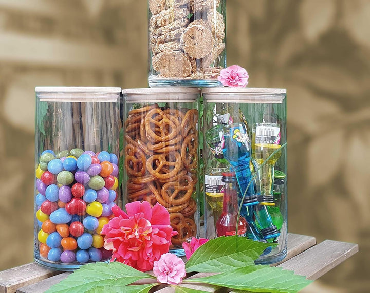 Papa Geschenk Geburtstag, Anti Stress Geschenke für Väter, Glasbehälter mit Deckel, Keksdose bester