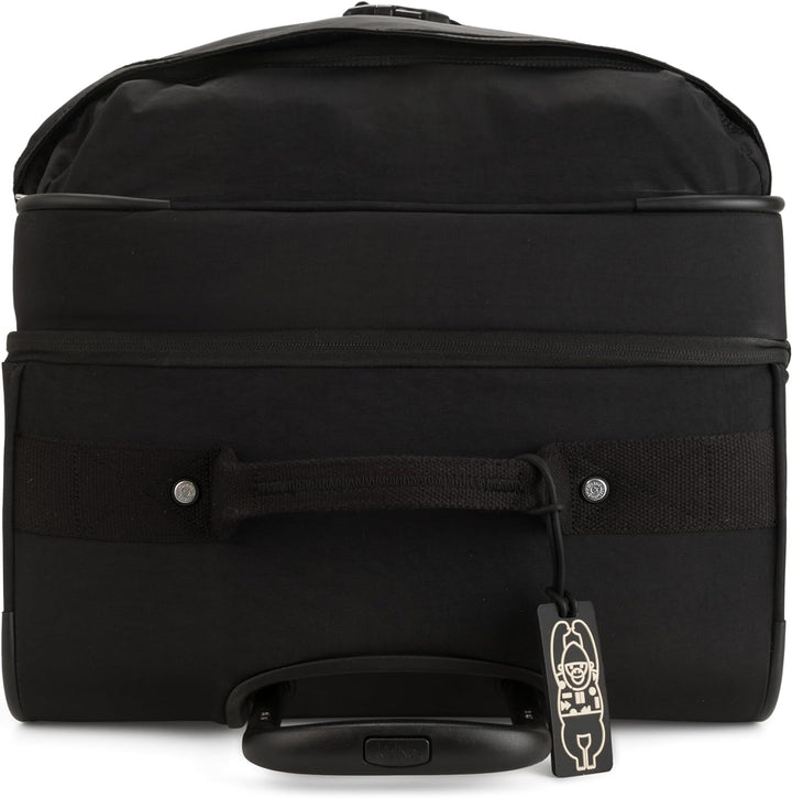 Kipling Spontaneous LRollen-Koffer 360° mit Elastische Träger Black Noir, Black Noir