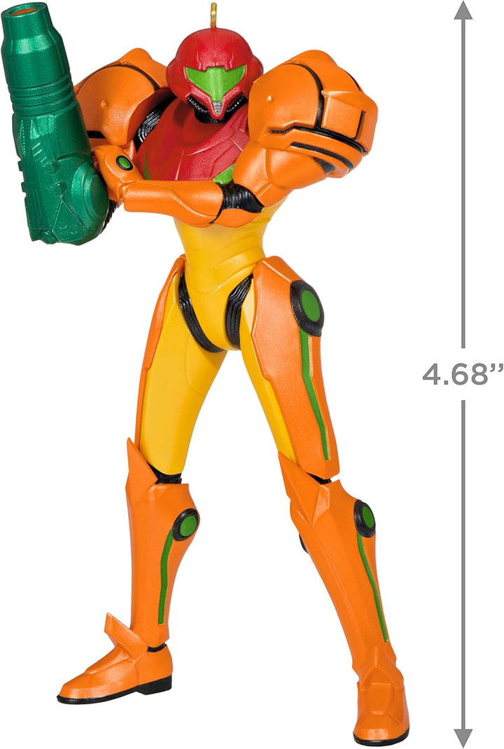 Hallmark Keepsake Weihnachtsdekoration 2023, Nintendo Metroid Samus Ornament, Geschenke für Gamer, M