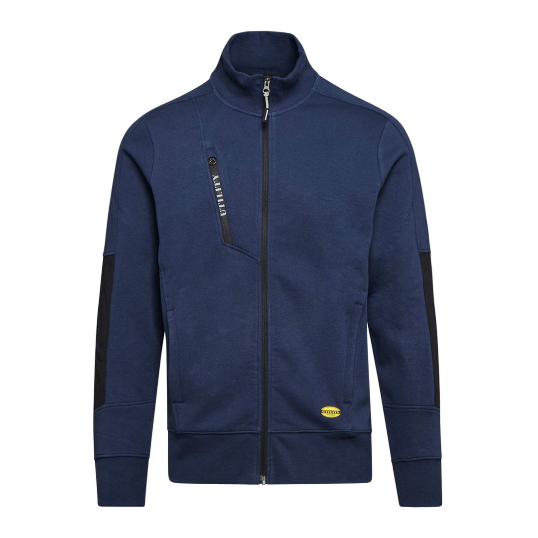 Utility Diadora Unisex Sweat&Shirt Sweatshirt FZ Litework XS Classic Navy, XS Classic Navy