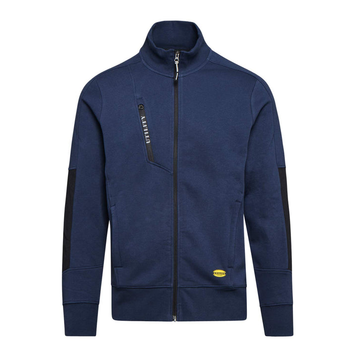 Utility Diadora Unisex Sweat&Shirt Sweatshirt FZ Litework Extra extra extra gross Classic Navy, Extr