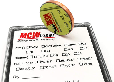 MCWlaser Cu Kupfer CO2 Laser Spiegel Reflexions Mirrors 1 STÜCKE Durchmesser: 20mm für 10,6um High P