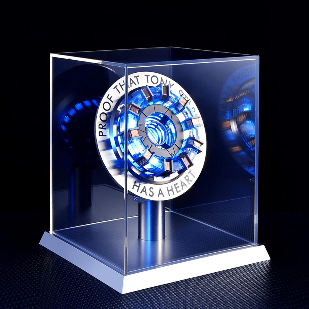 1:1 Iron Man Arc Reactor MK2 DIY USB Finished Product, Vibration Sensor, LED Light, USB Interface, N