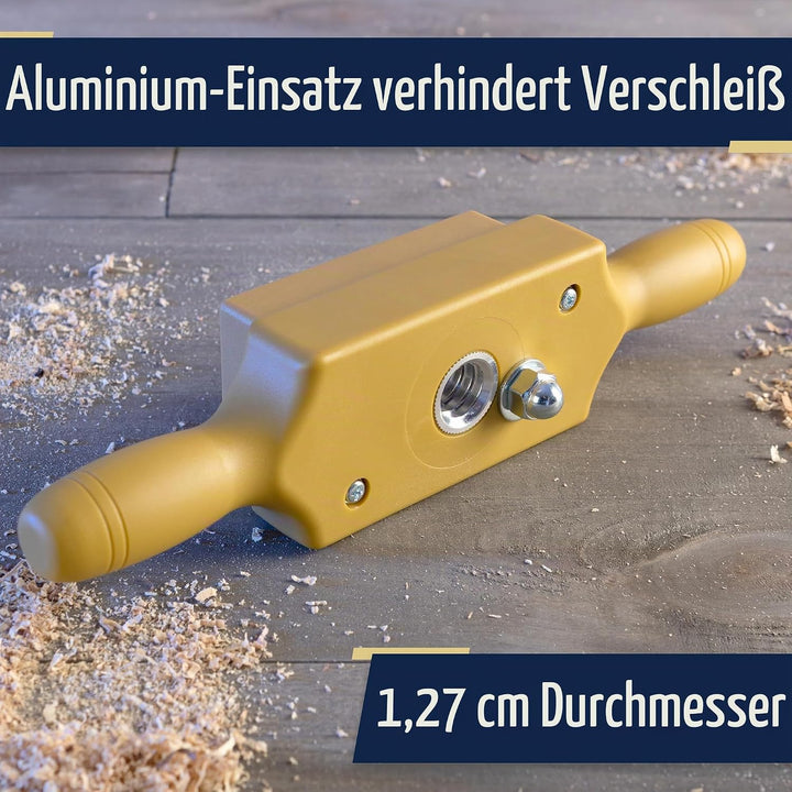 Kings County Tools Gewindebohrer- und Schneideisen-Set,1/2 Zoll Grösse,schneidet Aussen- und Innenge