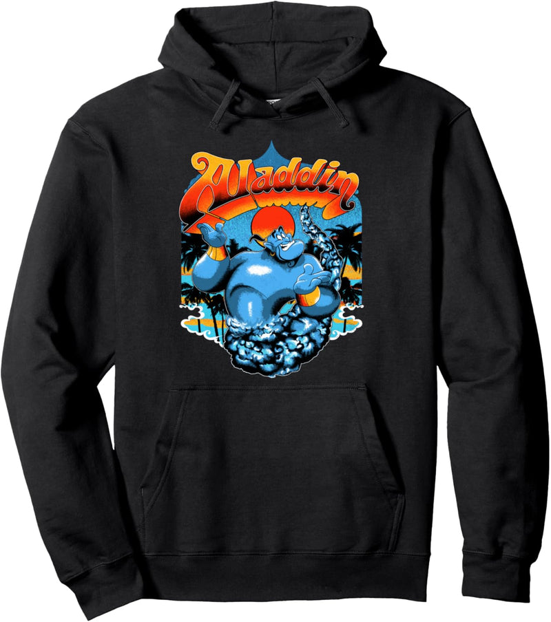 Disney Aladdin Genie Classic Title Poster Pullover Hoodie