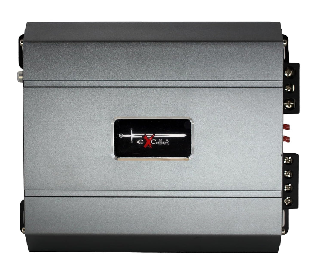 Excalibur X11000.1 Auto Verstärker HiFi Mono 1 Kanal 1500 Watt Leistungsstarker Subwoofer Endstufe A