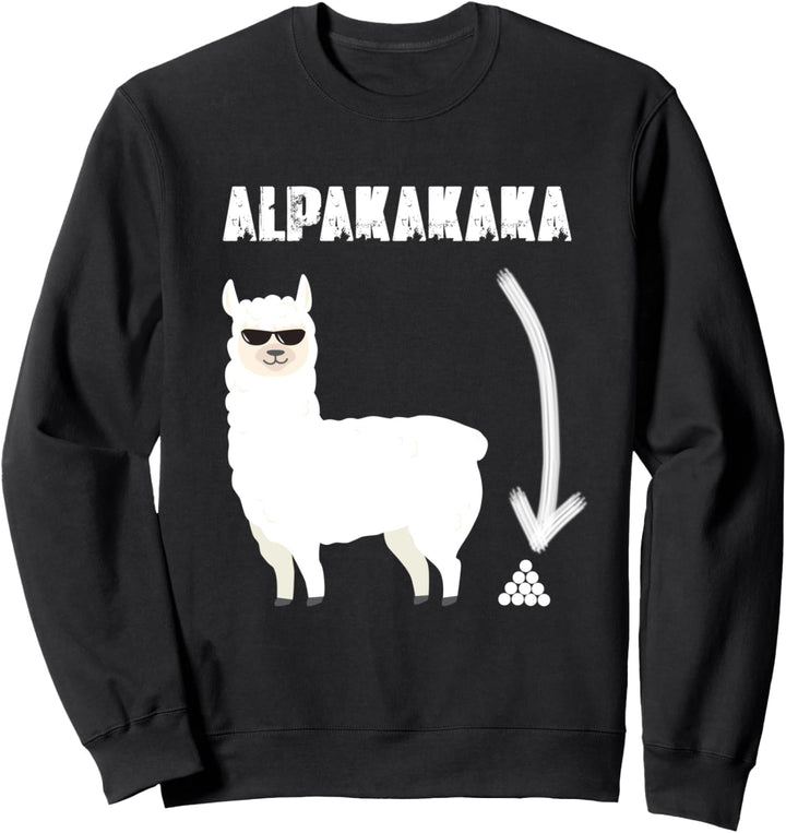 Lustige Alpaka Designs Sweatshirt