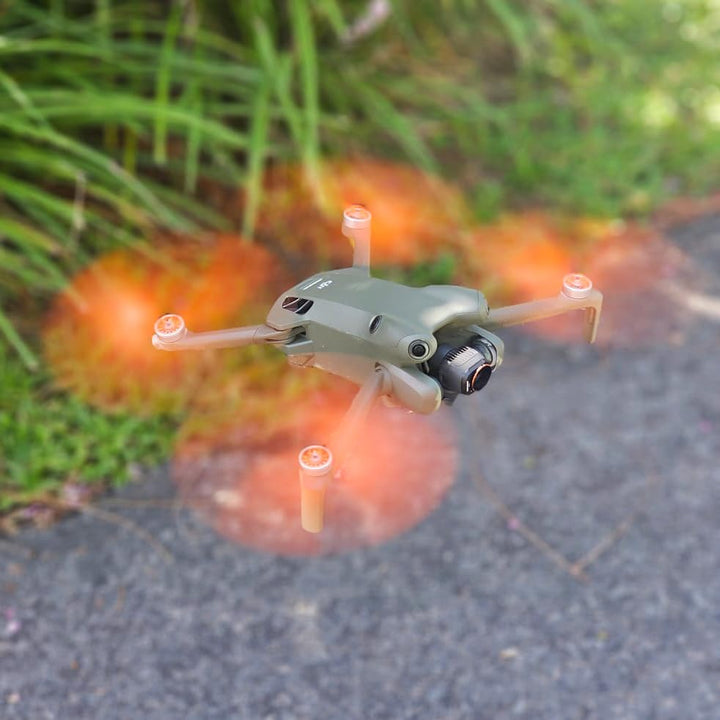 Master Airscrew Super Stealth Propeller für DJI Mini 4 Pro &amp; Mini 3 Pro - Orange, 4 Propeller im Set