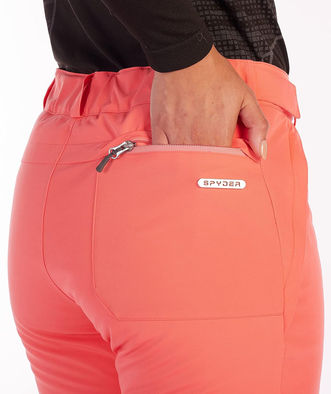 Spyder Damen Hose Section M Dark Pink, M Dark Pink