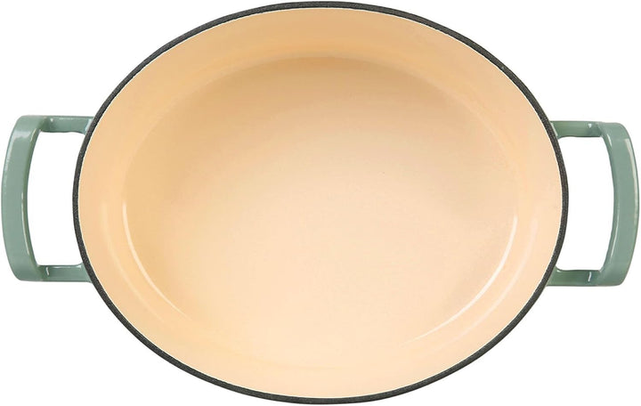 Sitram Sitrabella 715405 Schmortopf, oval, aus emailliertem Gusseisen, Länge 26 cm, 4 l, aussen emai