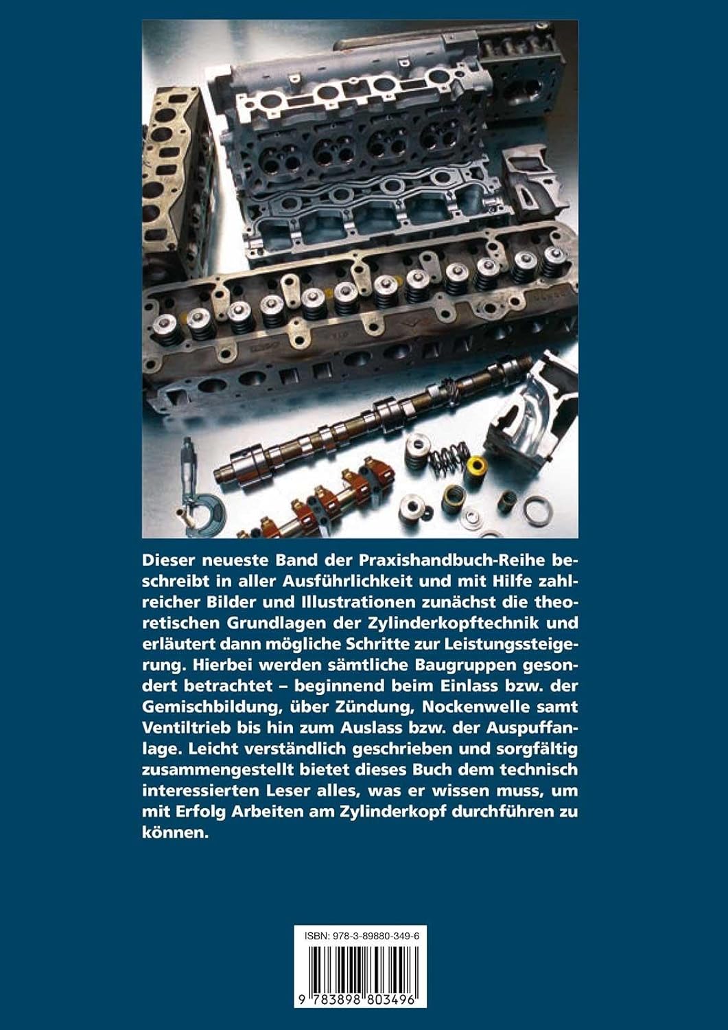 Praxishandbuch Zylinderköpfe: Technik, Tuning, Modifikationen, Gebundenes Buch