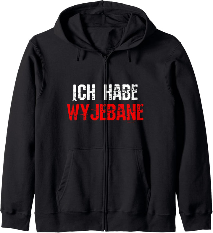 Ich Habe Wyjebane Polen Polska Lustige Geschenk Kapuzenjacke