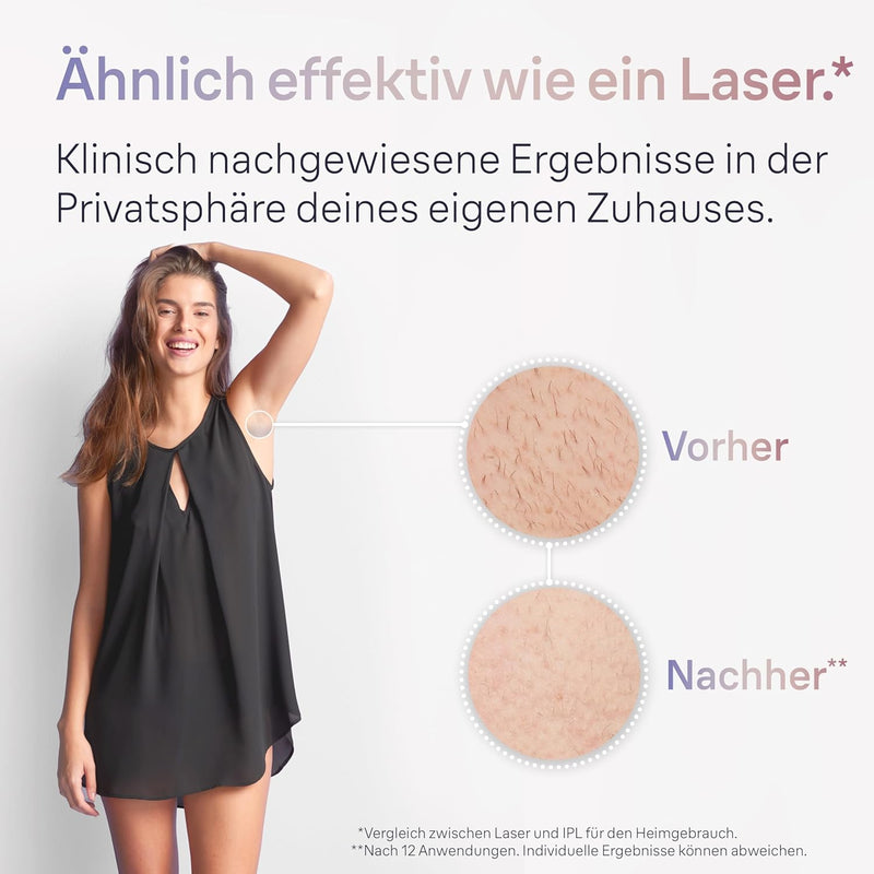 Braun Smart IPL 7 Skin i·expert, Gratis App, Haarentfernungsgerät Damen, 3 Aufsätze, sichtbare Haare