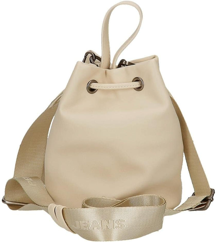 Pepe Jeans Damen Salma Gepäck- Messenger Bag Einheitsgrösse Beige, Einheitsgrösse Beige