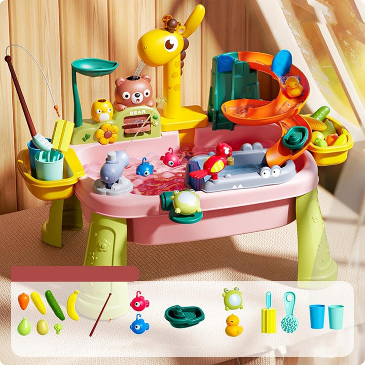 Wasserspieltisch Kinder, Wassertisch Spielzeug, Sand Wassertisch Spielzeug Für Draussen, Niedlicher