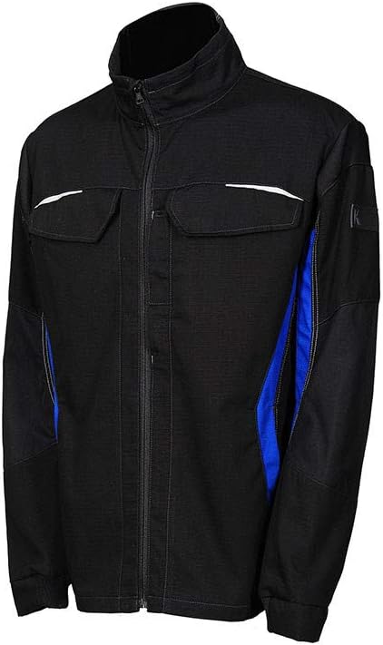 KÜBLER Workwear KÜBLER PULSSCHLAG Arbeitsjacke schwarz/Kornblumenblau schwarz/Kornblumenblau 30, sch