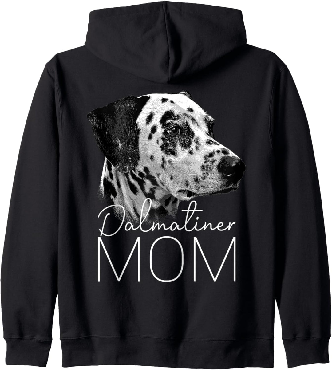 Dog Mom Dalmatiner - Hunde Mama Kapuzenjacke