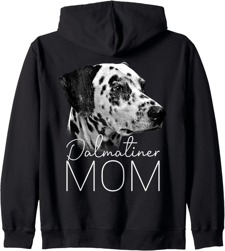 Dog Mom Dalmatiner - Hunde Mama Kapuzenjacke
