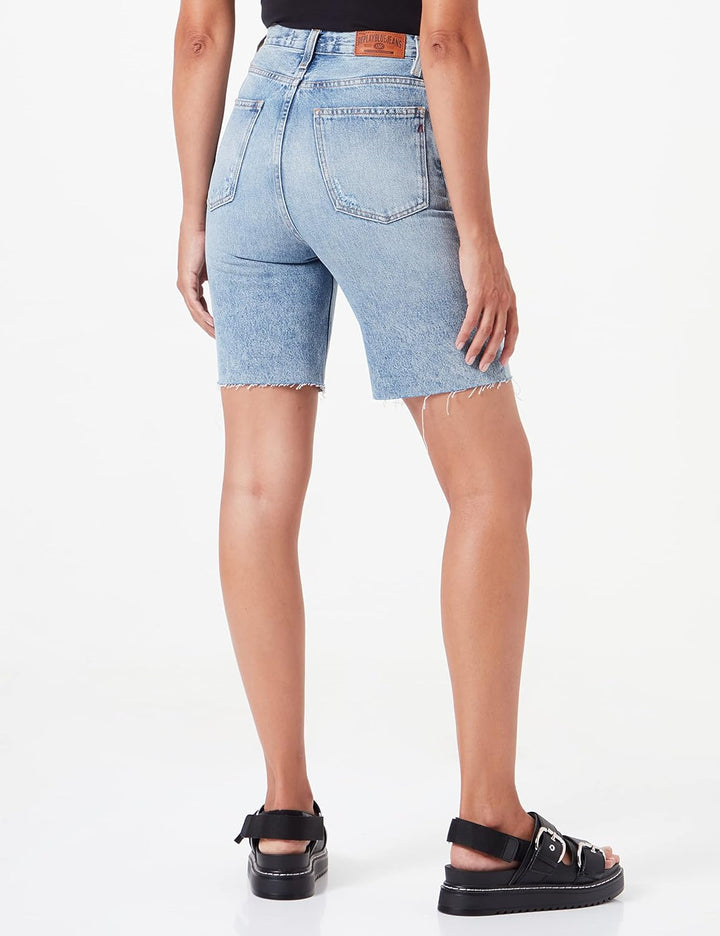 Replay Damen Jeans-Shorts 30W 010 Light Blue, 30W 010 Light Blue