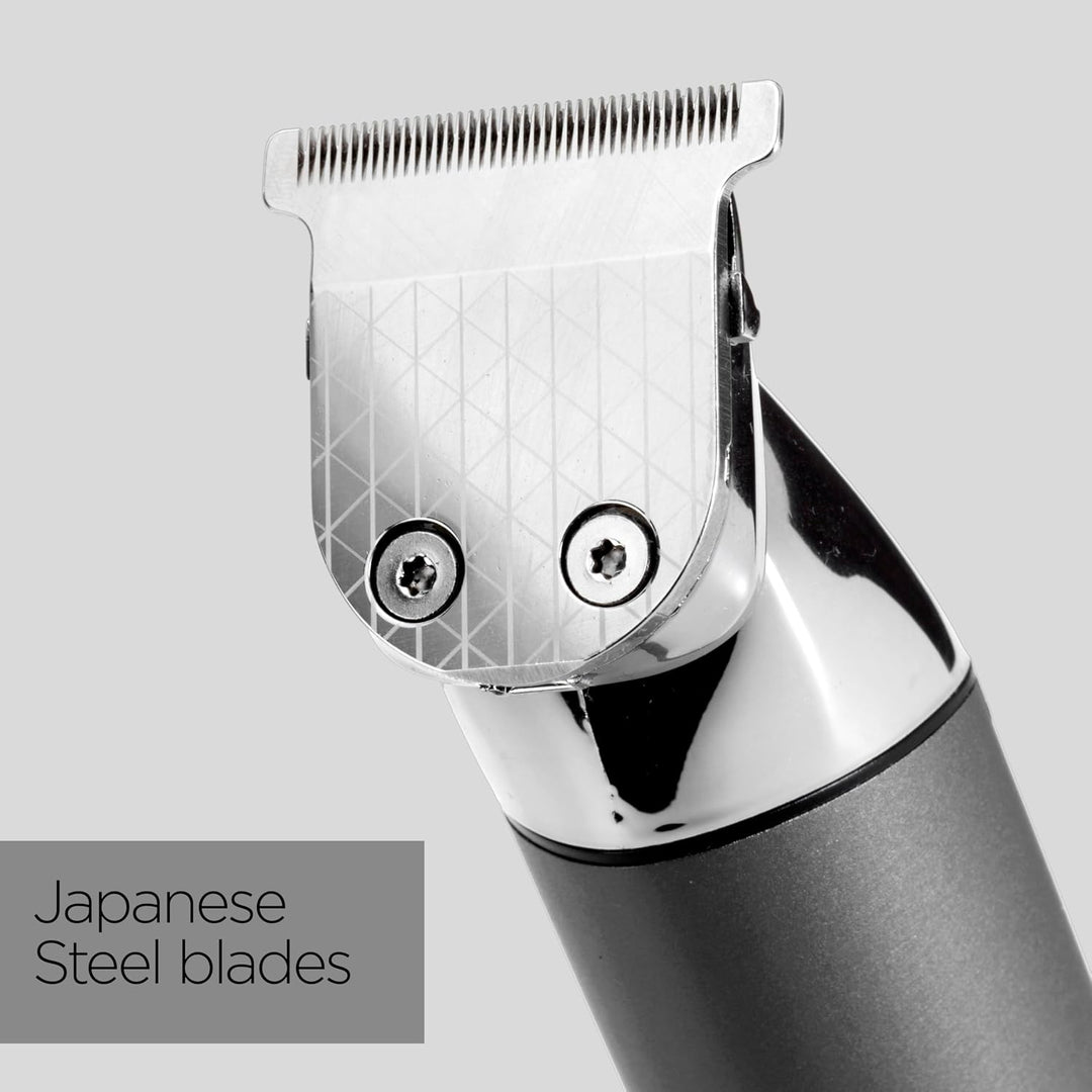 BaByliss Men Super-X Metal Series 15-in-1 Multitrimmer, Silber, Grau, Multi Trimmer