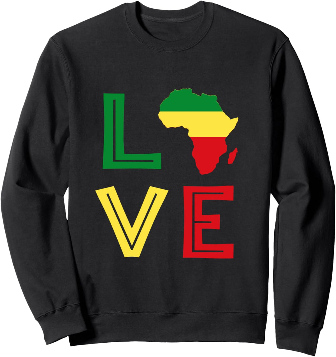 African American Black Culture Love Women Sweatshirt