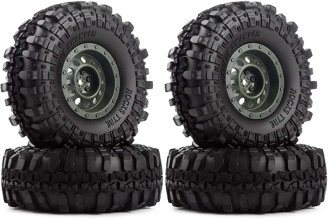 KEEDA 110 mm Reifen 1,9 Zoll Kunststofffelge für 1/10 RC Rock Crawler Auto Axial SCX10 RC4WD D90 D11