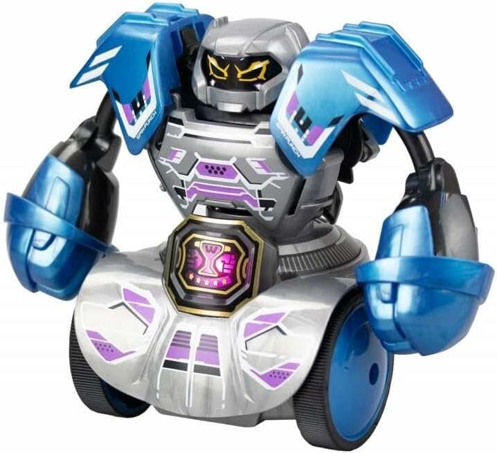 YCOO Robo Kombat Tornado Battle Pack, 2 Kampfroboter mit Lichtern und Schlagsoundeffekten, Kampfrobo