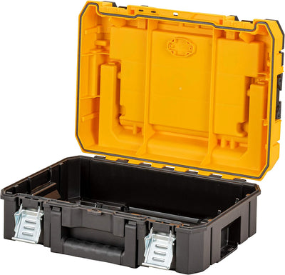 DEWALT DWST83344-1 Werkzeugbox I (27l Volumen, kompakte Schaumstoffeinlage, kombinierbar mit Anderen