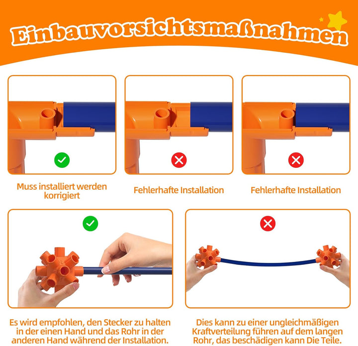 Astronomisches Spielzelt für Kinder, Weltraum-Entdeckungszelt mit Sternbildern und Planeten, Indoor/
