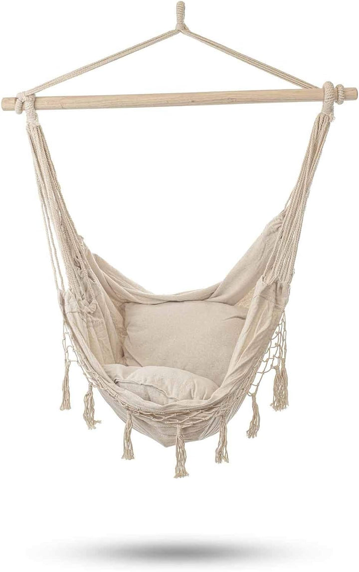 ikonka, Outdoor Hängesessel für Terrasse Hof Garten Outdoor Backpacker Camping Garten und Reisen Wei